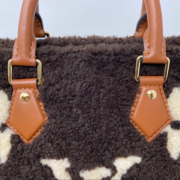 Louis Vuitton Speedy 25 Monogram Teddy Fleece - Picture 6 of 16